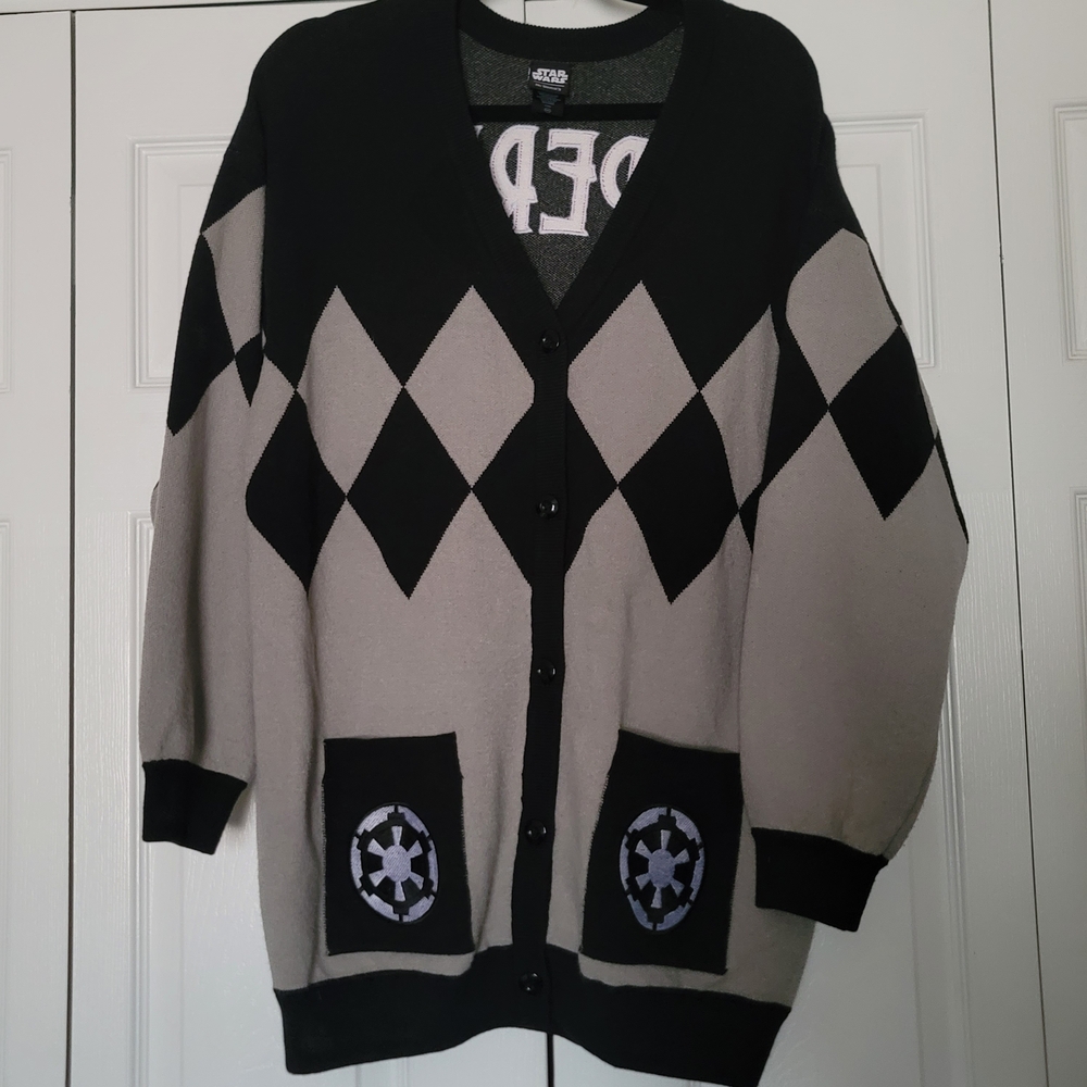 Her Universe Black and Grey Star Wars Cardigan